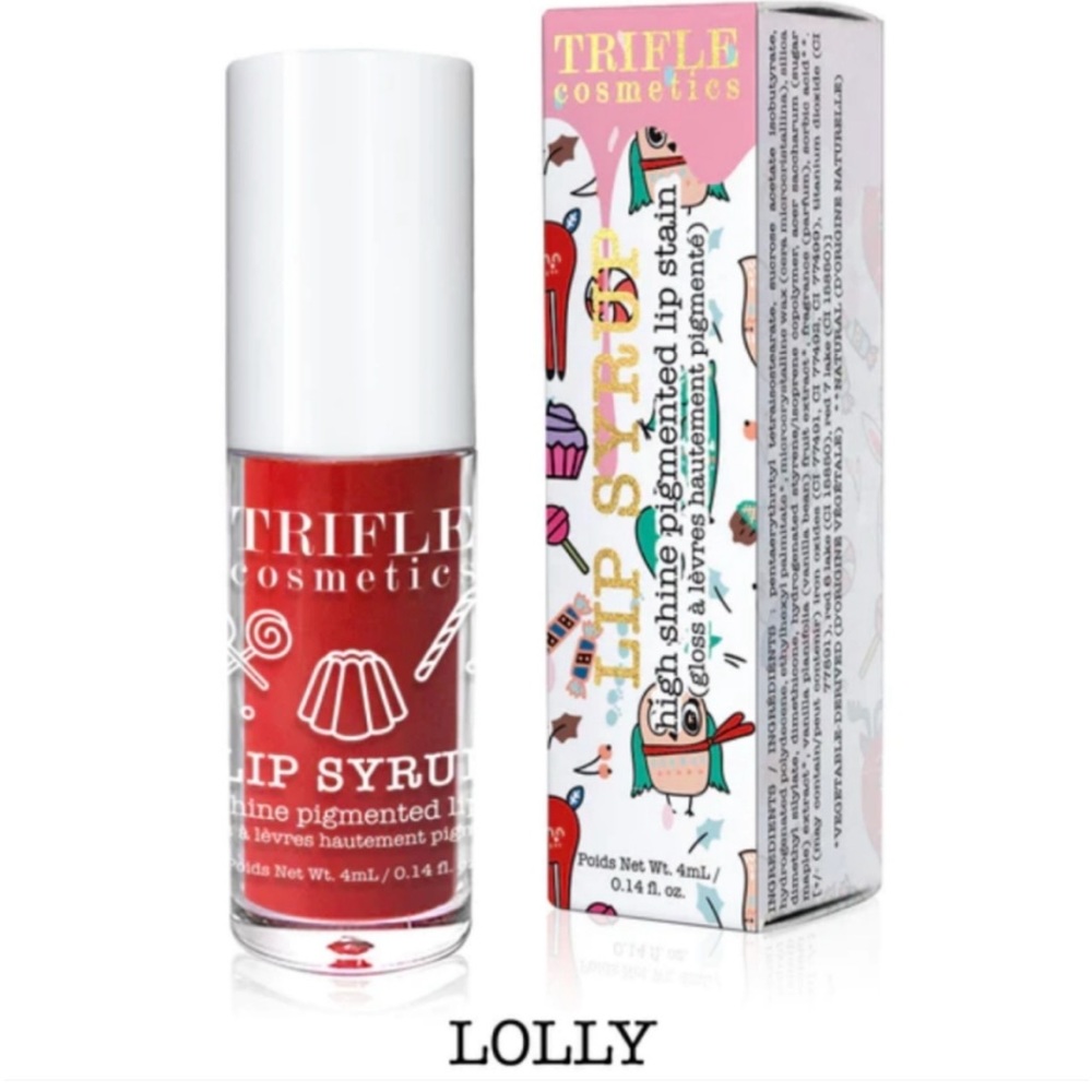Trifle Lolly Lip Syrup High Shine Pigmented Kip Stain New & Sealed